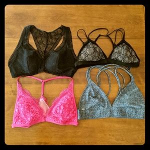 Victoria's secret Pink bralettes